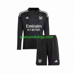 Camisola Arsenal Guarda-redes Criança Equipamento Primeiro 2023-2024 Manga Comprida